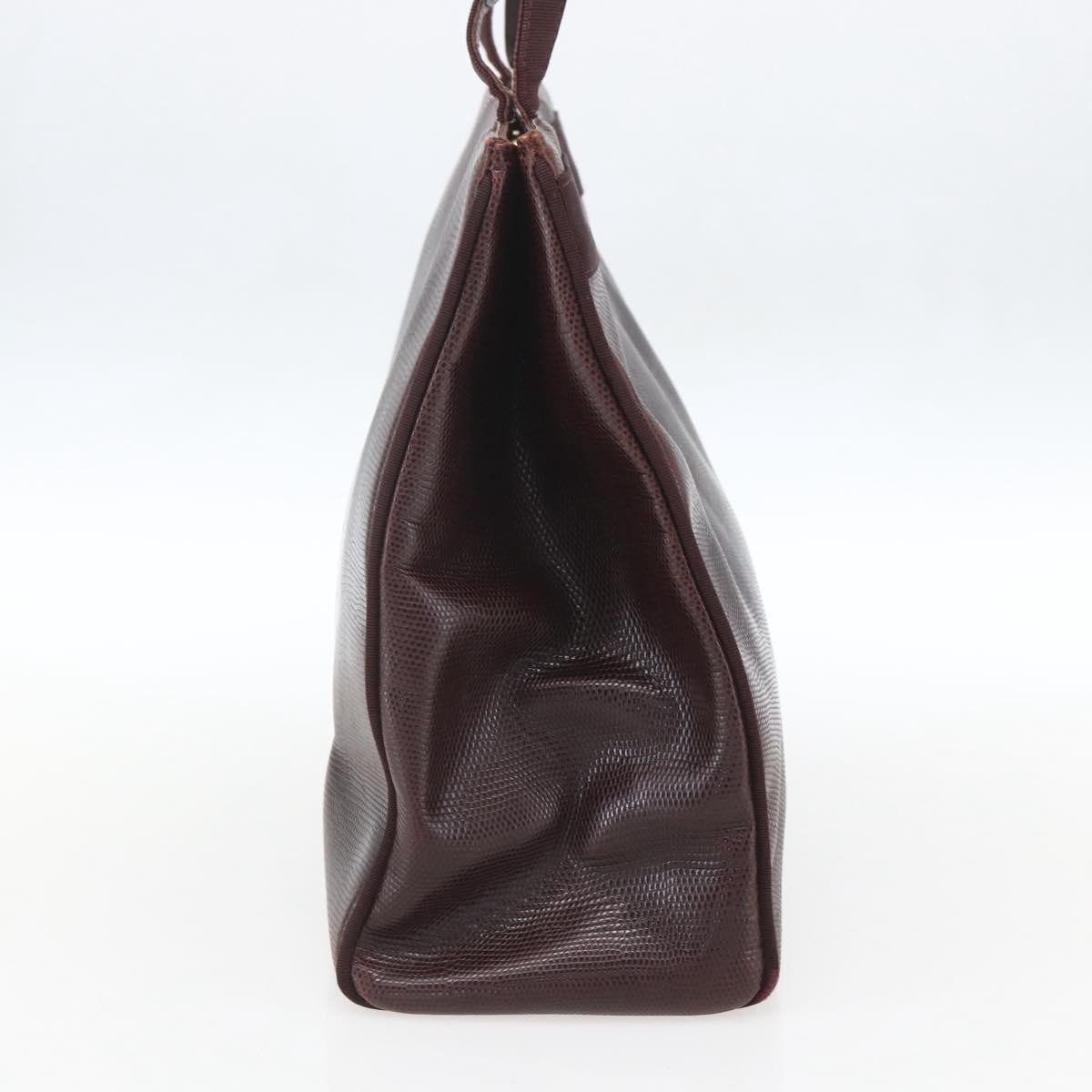 Salvatore Ferragamo Vala tote Brown Leather Fair condition - Inside View