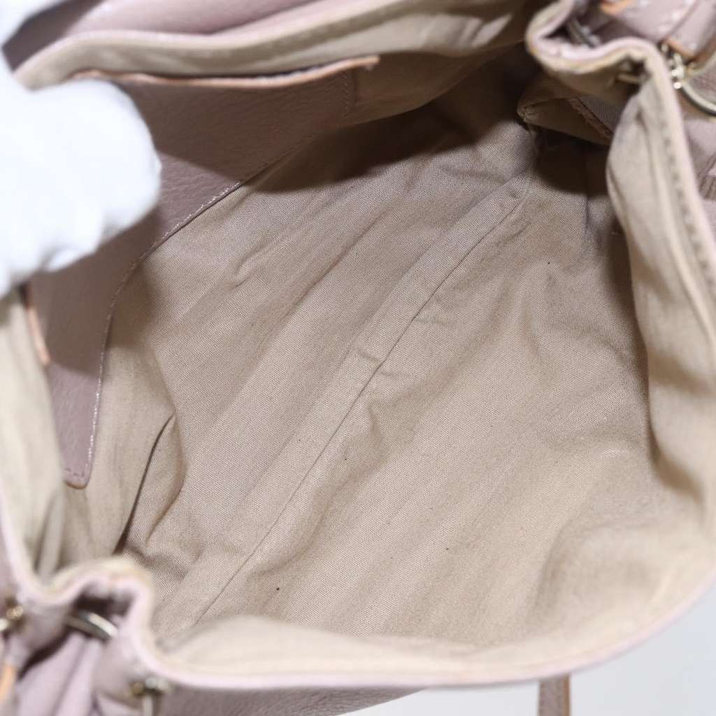 Chloe Lily Shoulder bag Pink Leather Good condition - Box View