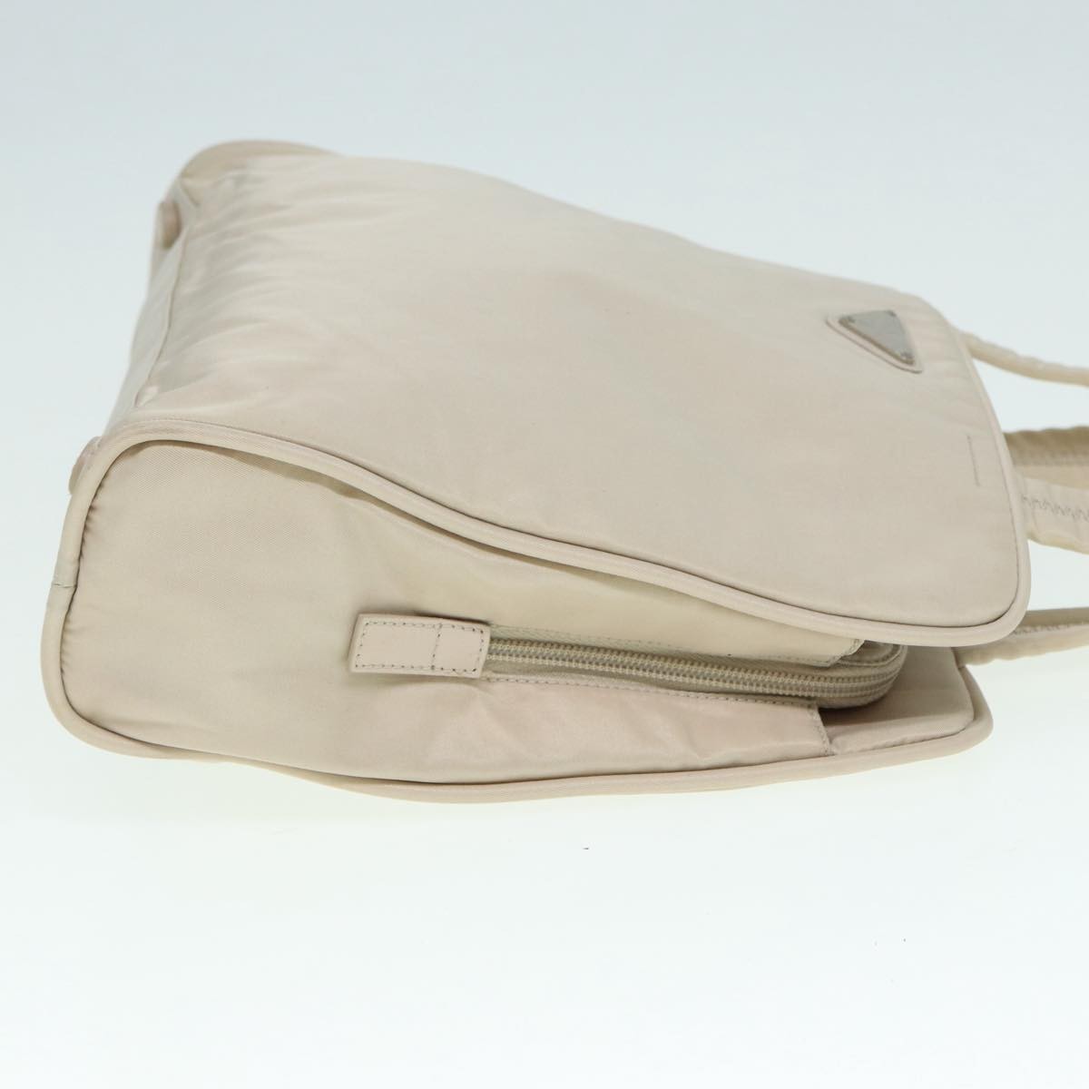 Prada Zip Around Tote Beige Good condition - Inside View