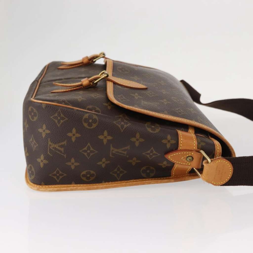 Louis Vuitton Sac Gibeciere Messenger Bag Brown Canvas Good condition - Inside View