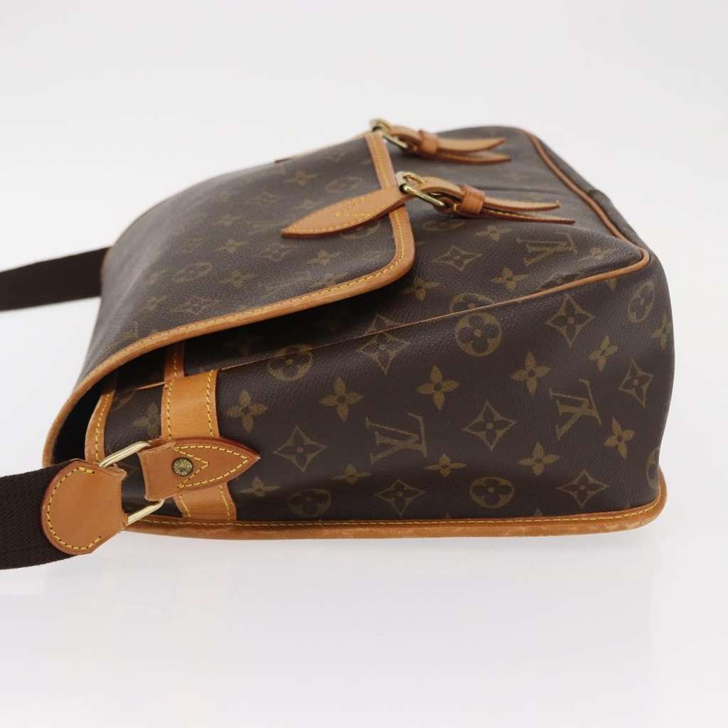 Louis Vuitton Sac Gibeciere Messenger Bag Brown Canvas Good condition - Model View