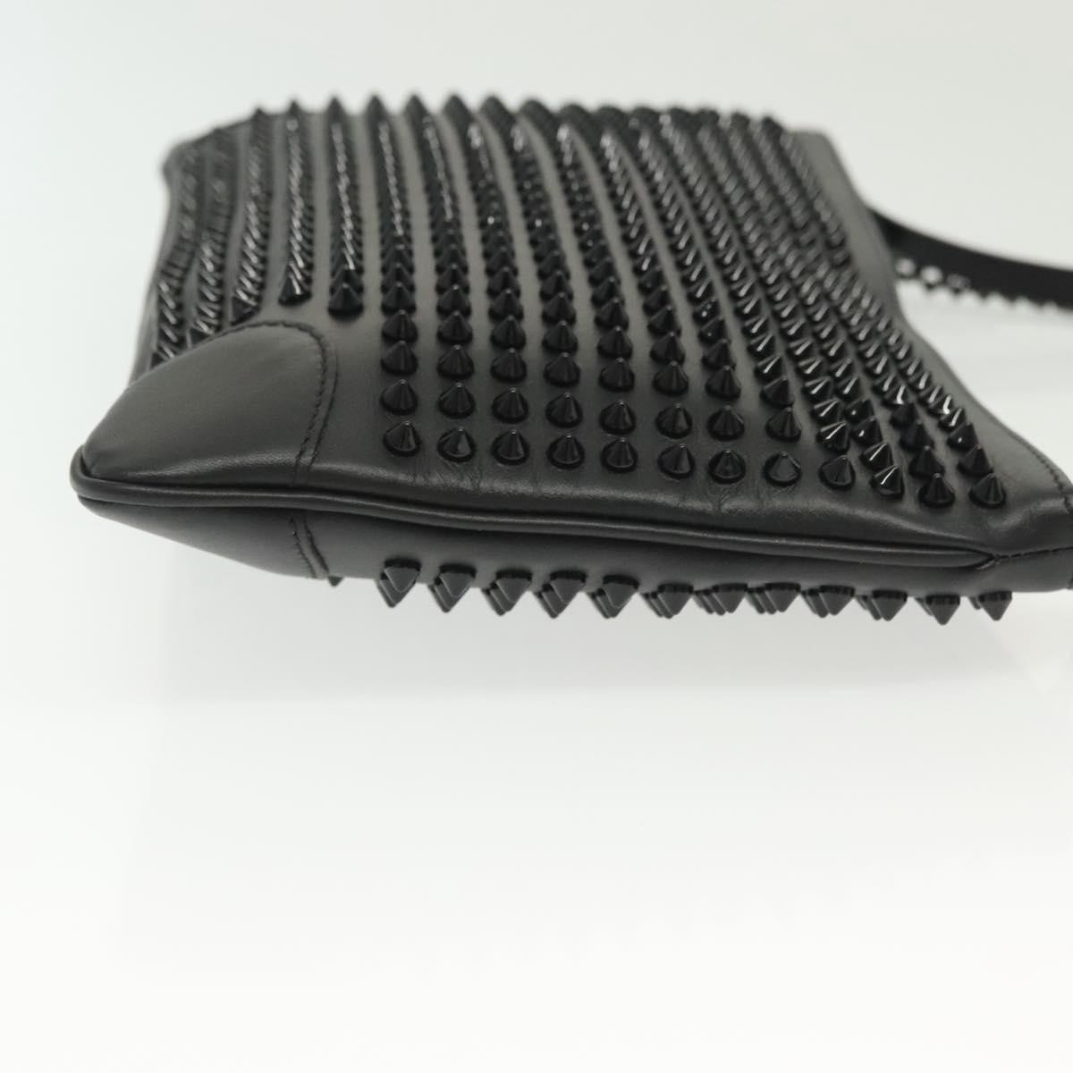 Christian Louboutin Loubiclutch Black Leather Good condition - Inside View