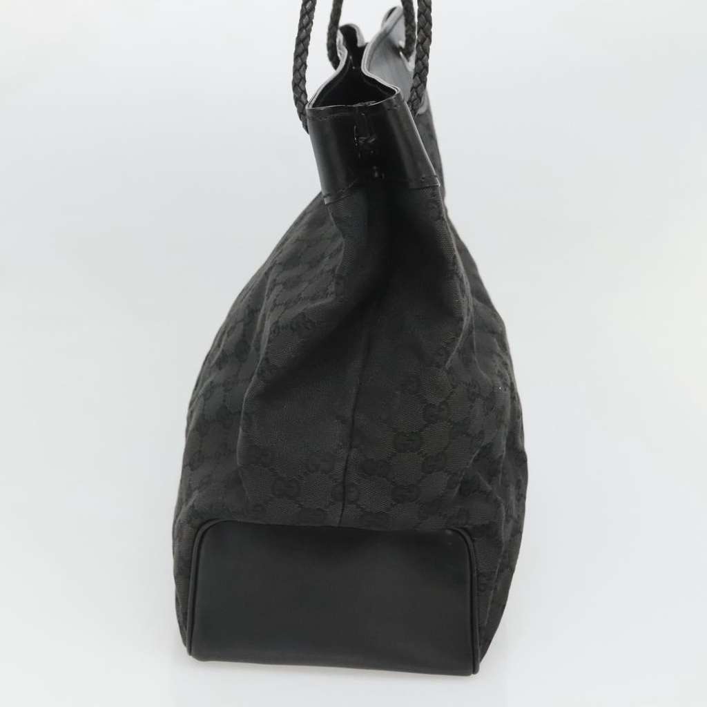 Gucci GG Canvas Bag Black Canvas Good condition - Model View