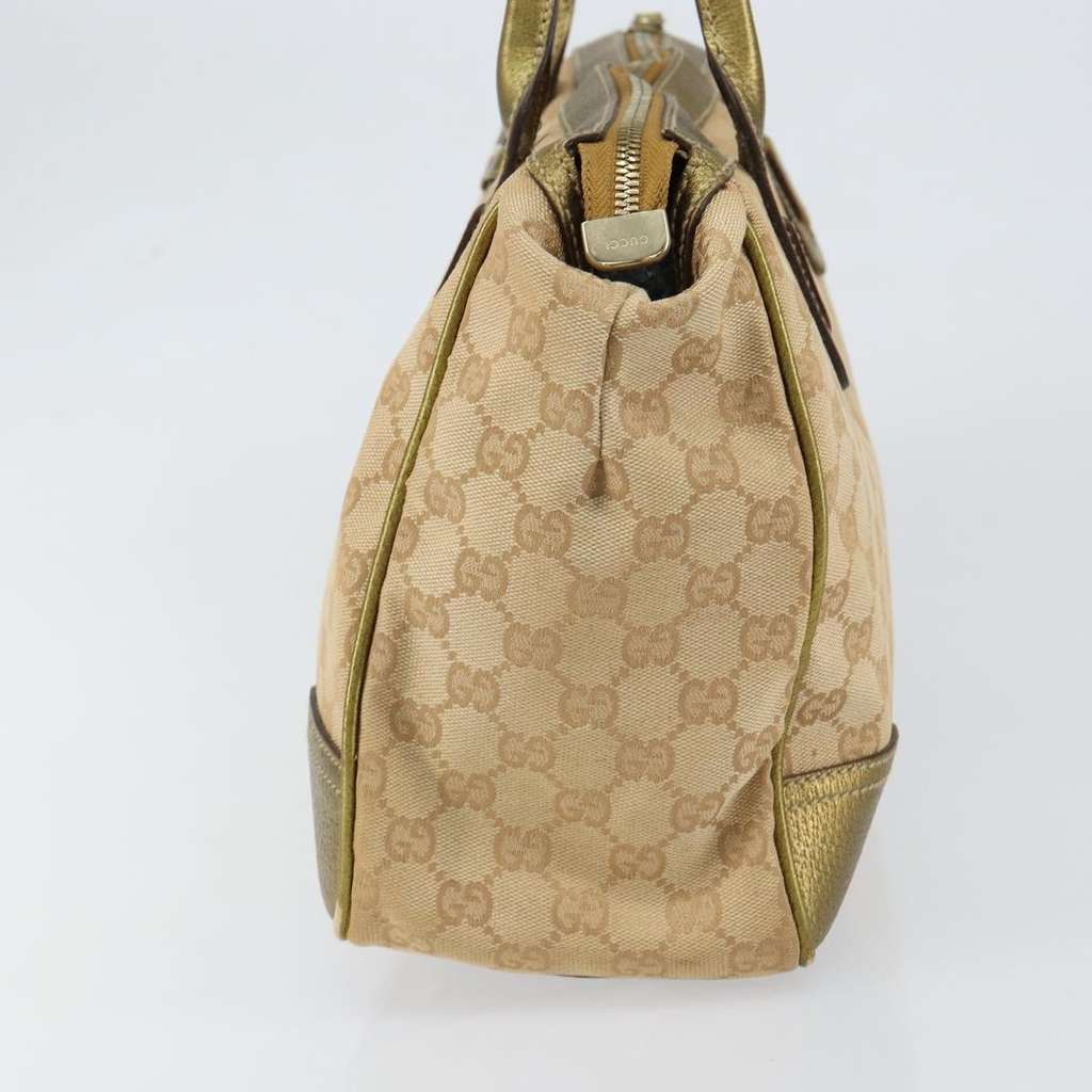 Gucci Princy Zip Tote Beige Canvas Good condition - Inside View