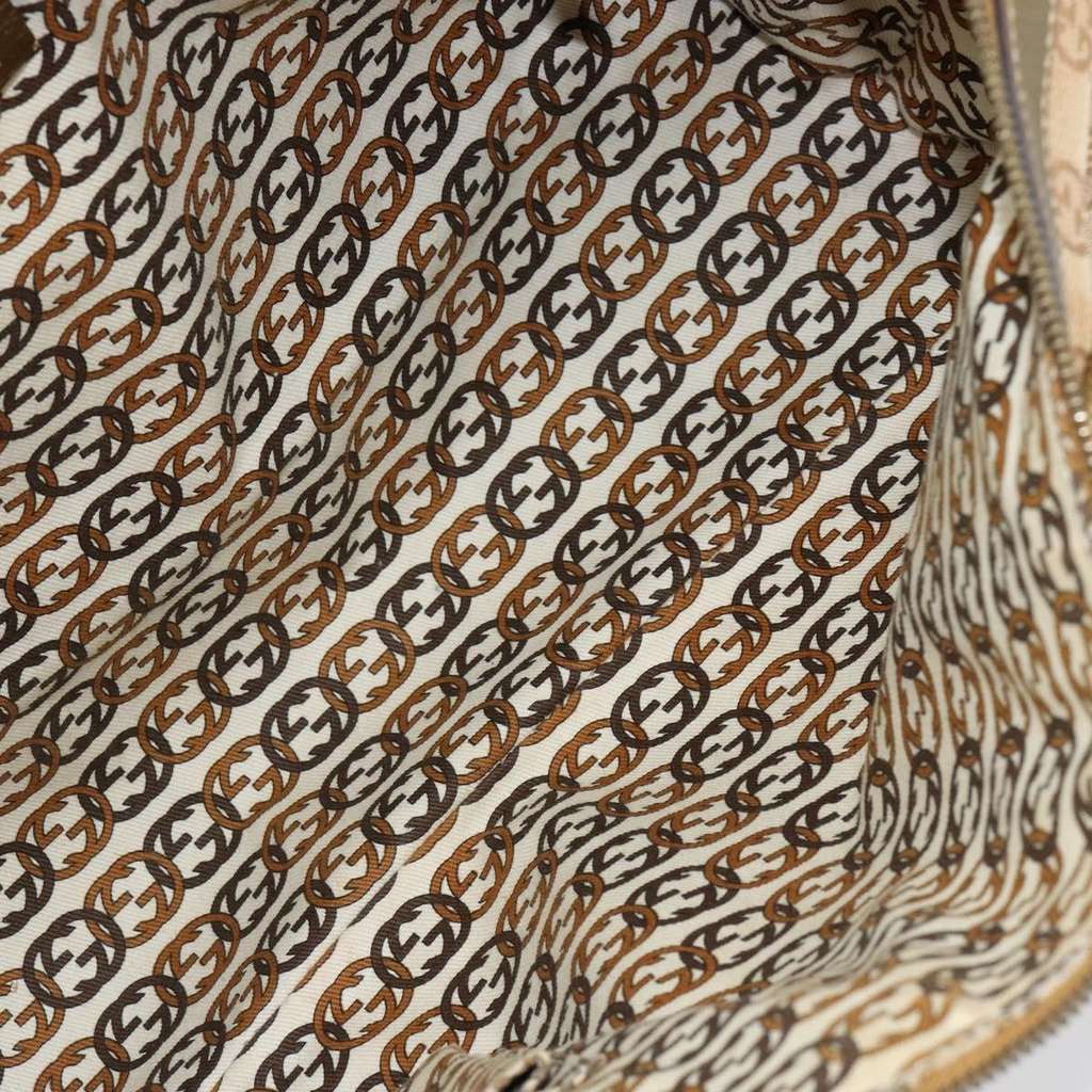 Gucci Princy Zip Tote Beige Canvas Good condition - Box View