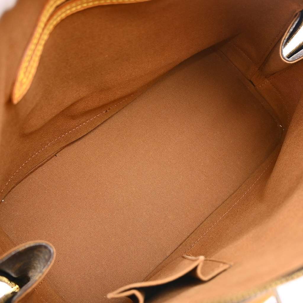 Louis Vuitton Alma Handbag Brown Canvas Fair condition - Inside View