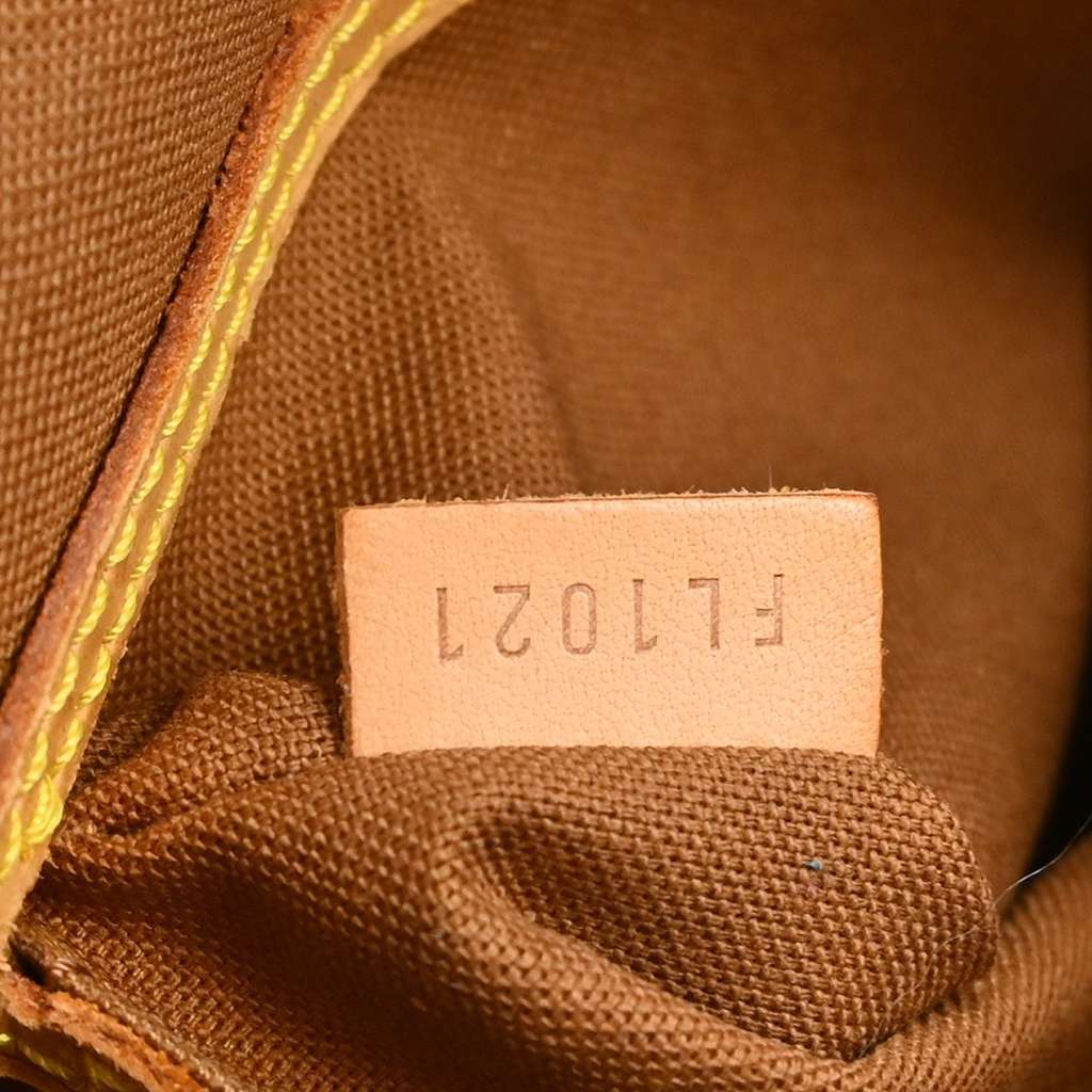 Louis Vuitton Alma Handbag Brown Canvas Fair condition - Box View