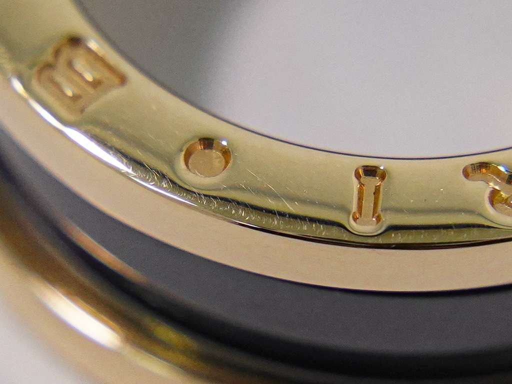 Bvlgari B.Zero1 One Band Ring Gold Good condition - Box View