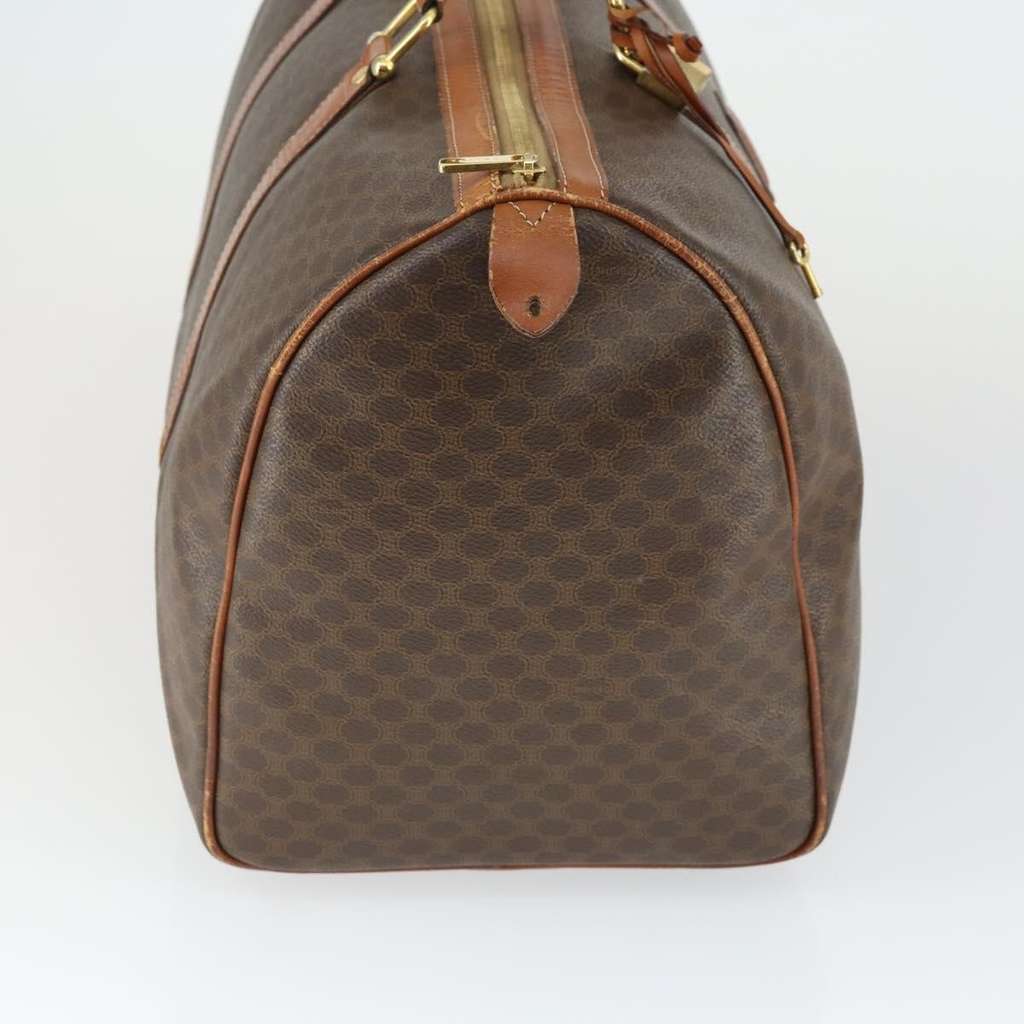 Celine Vintage Macadam Boston bag Brown Fair condition - Model View