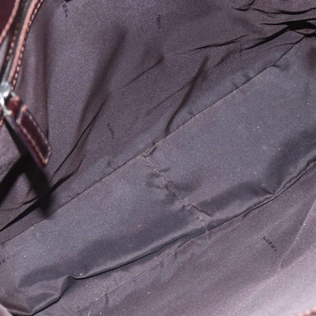 Fendi Vintage Open Tote Black Canvas Good condition - Box View