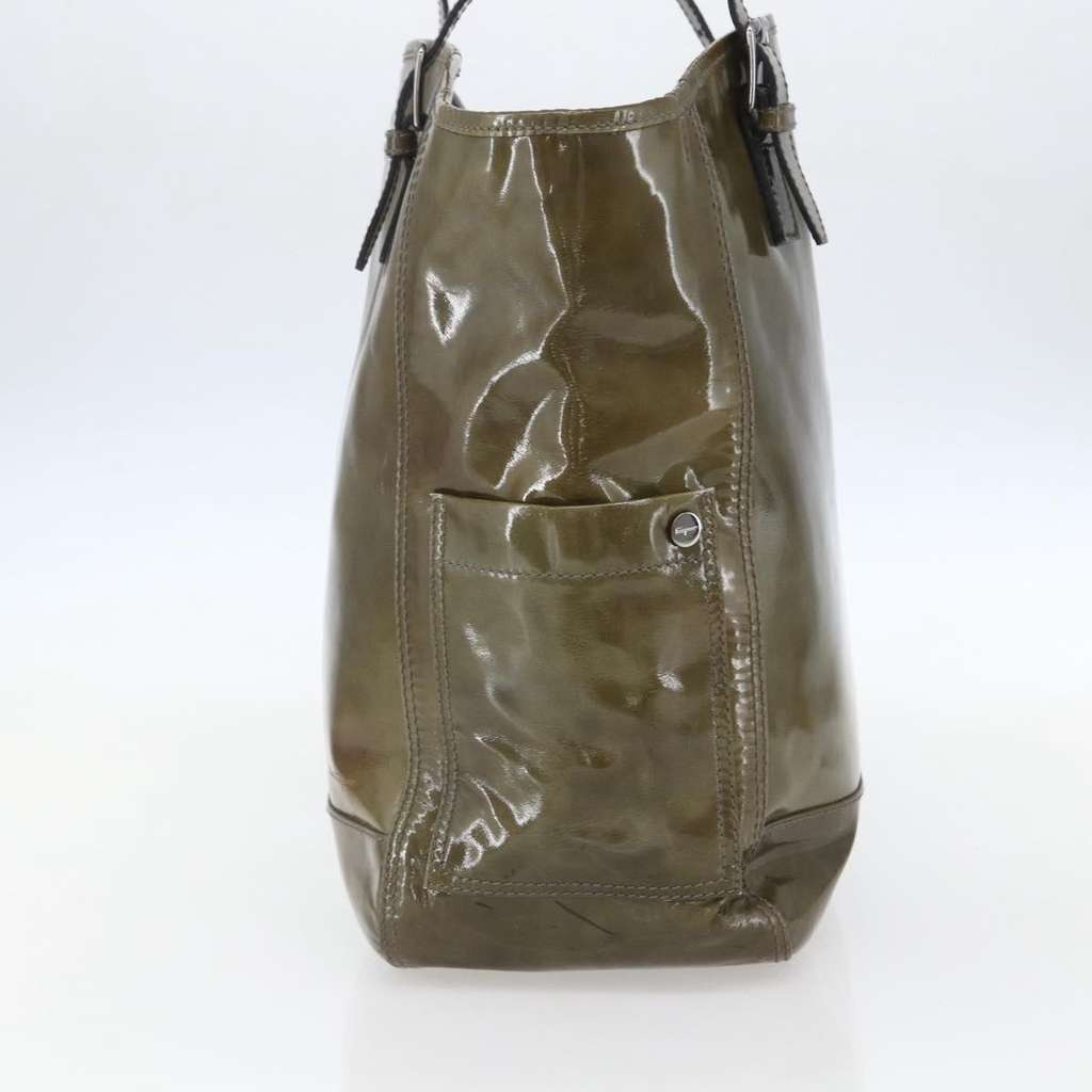 Salvatore Ferragamo Vintage Tote bag Green Good condition - Inside View