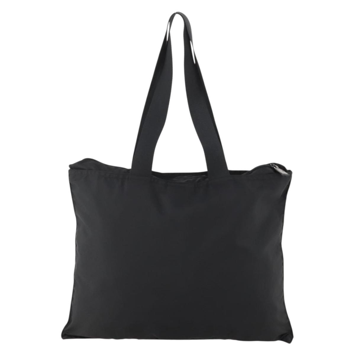 Prada Vintage Zip Tote Black Good condition - Back View