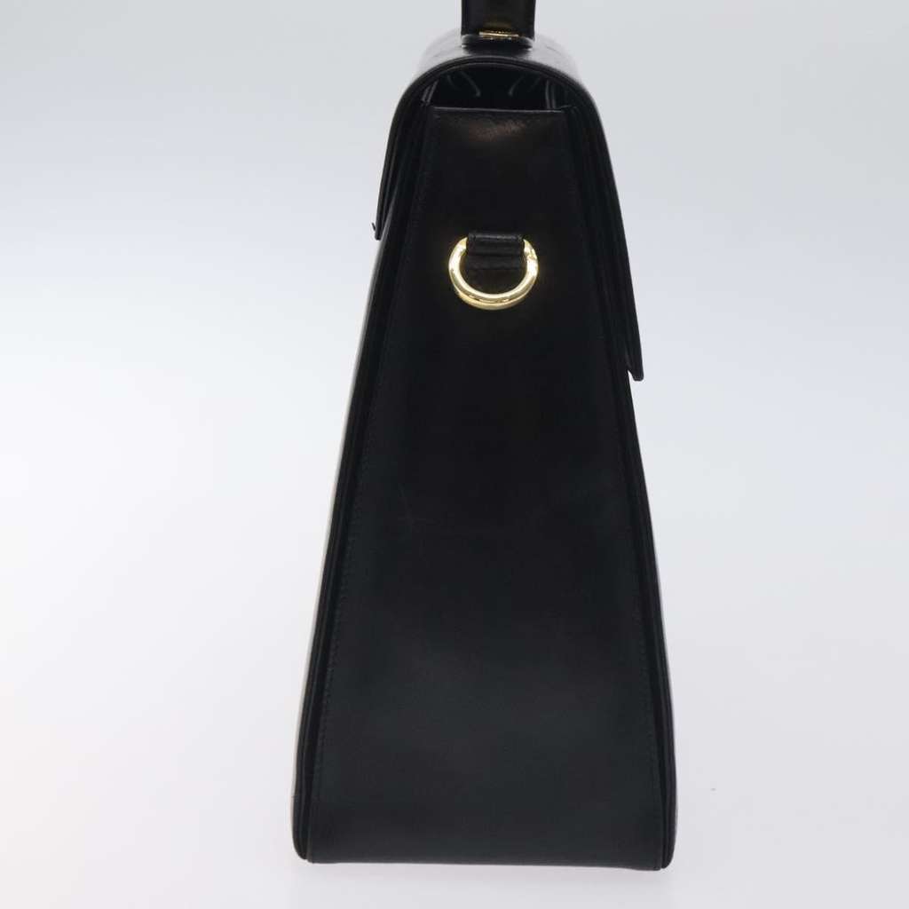 Salvatore Ferragamo Convertible Top Handle Bag Black Leather Good condition - Model View