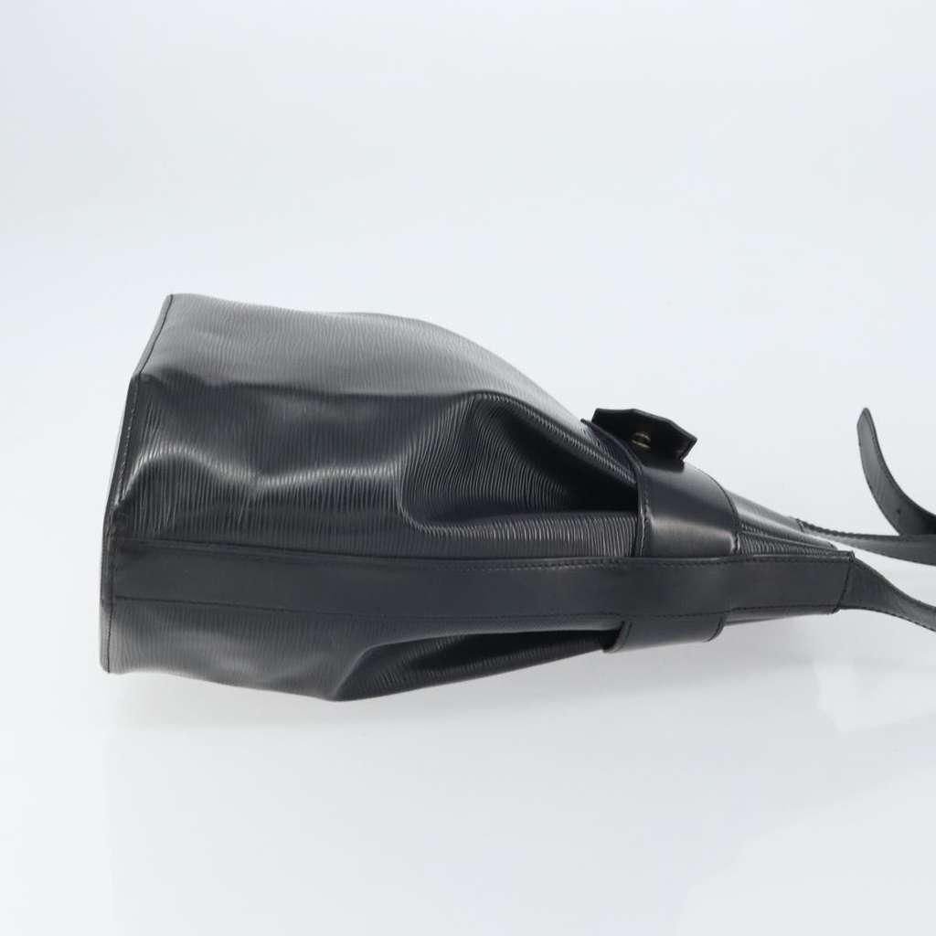 Louis Vuitton Vintage Sac d'Epaule Handbag Black Leather Fair condition - Inside View