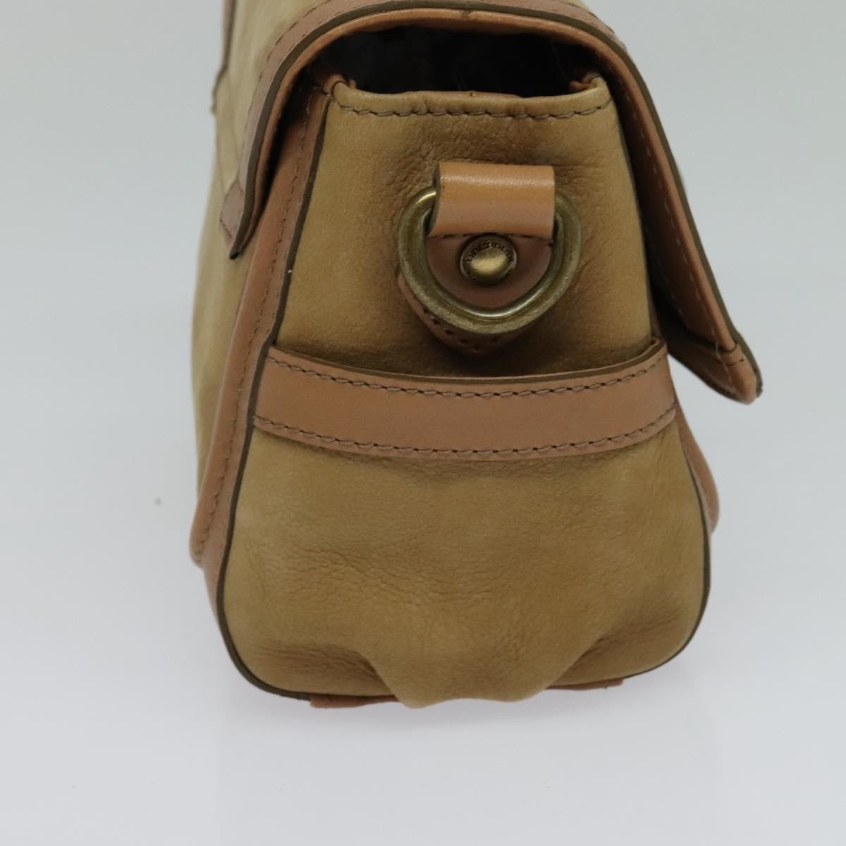 Burberry Blue Label Handbag Beige Suede Good condition - Inside View