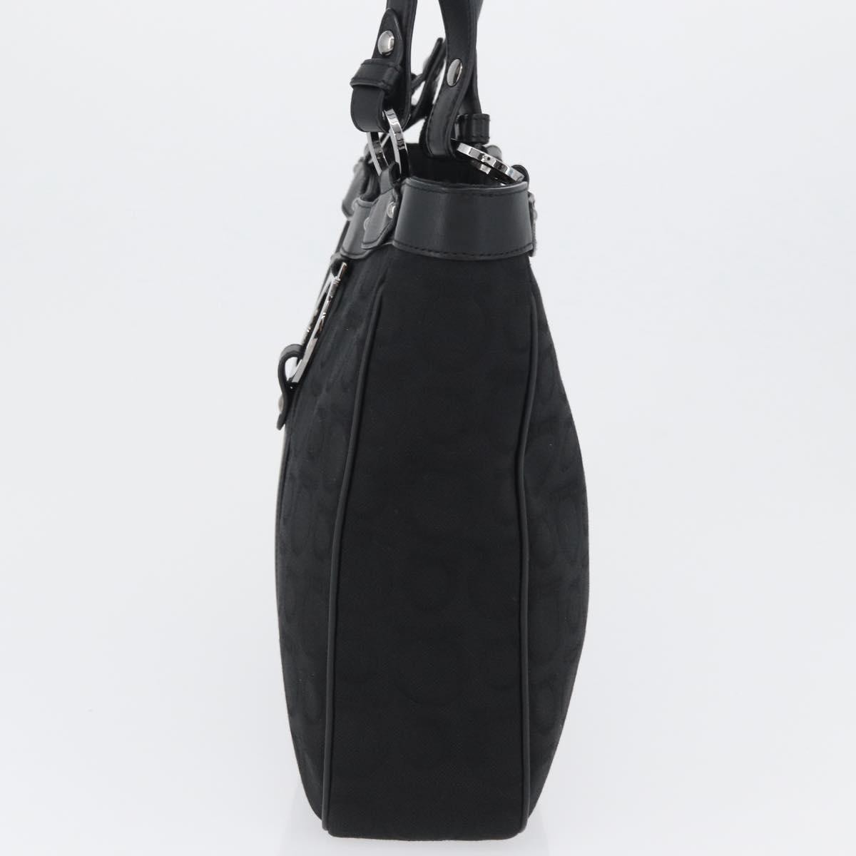 Salvatore Ferragamo Vintage Tote bag Black Canvas Good condition - Inside View