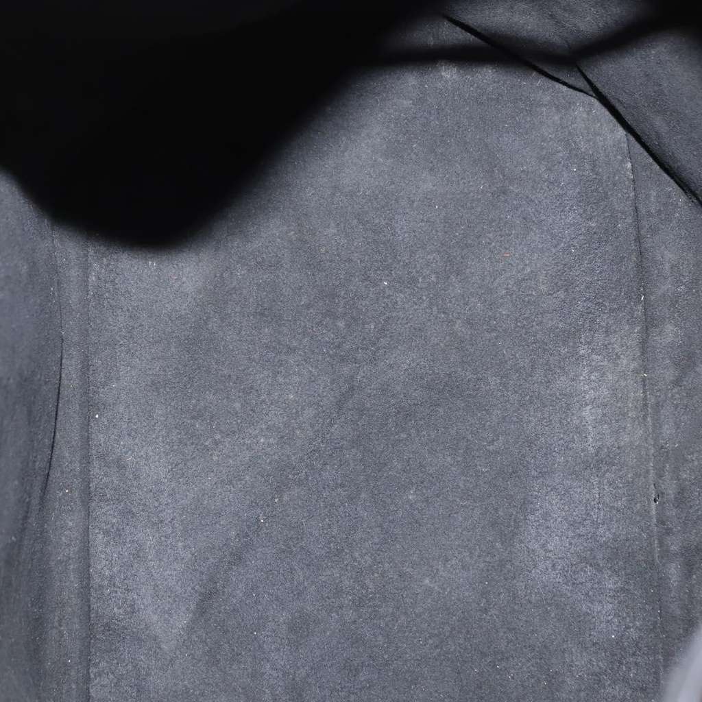 Louis Vuitton Petit Noe NM Handbag Black Leather Good condition - Box View