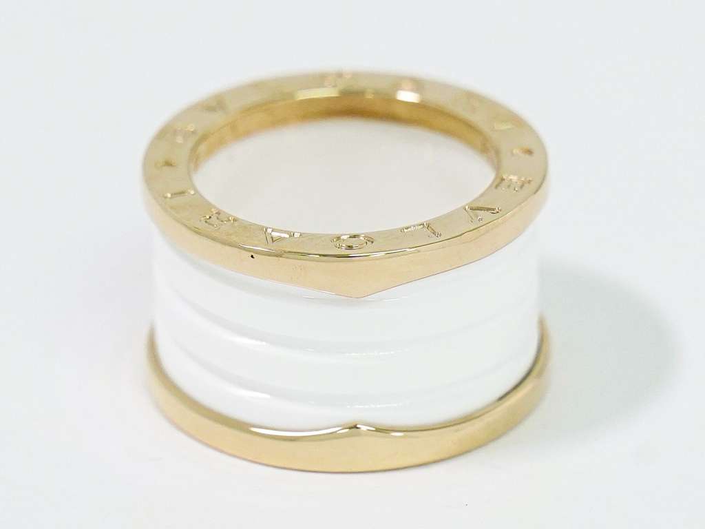 Bvlgari B.Zero1 Three Band Ring Gold Good condition - Back View