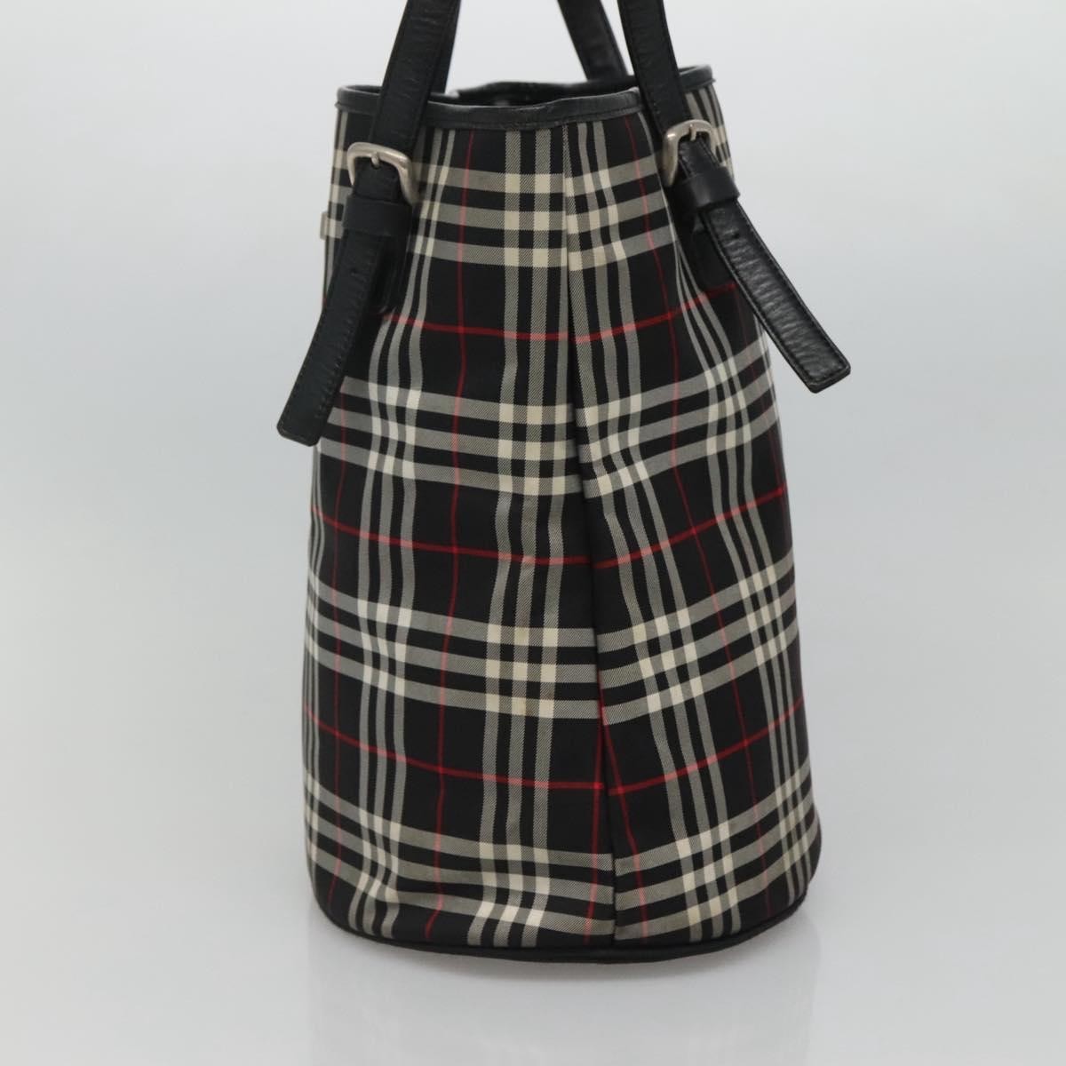 Burberry Nova Check Tote Black Good condition - Model View