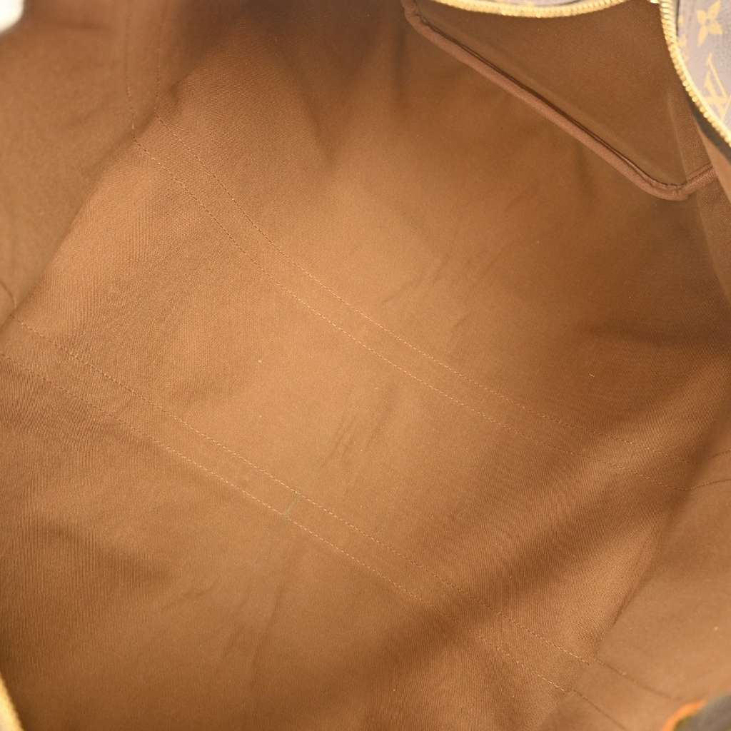 Louis Vuitton Keepall Bag Brown Canvas Good condition - Inside View