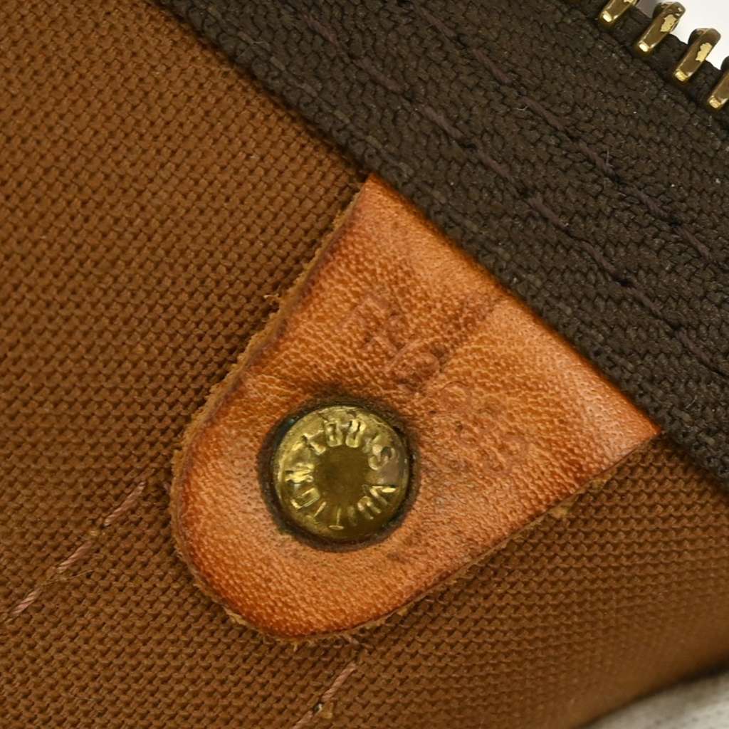 Louis Vuitton Keepall Bag Brown Canvas Good condition - Box View