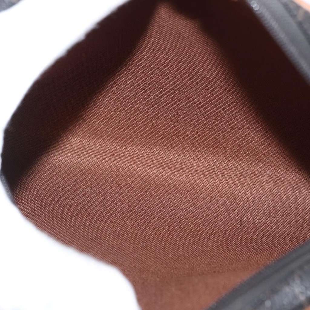 Christian Dior Vintage Honeycomb Shoulder Bag Black Canvas Good condition - Box View