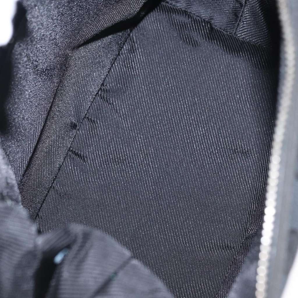 Gucci Vintage Shoulder Bag Black Canvas Good condition - Box View