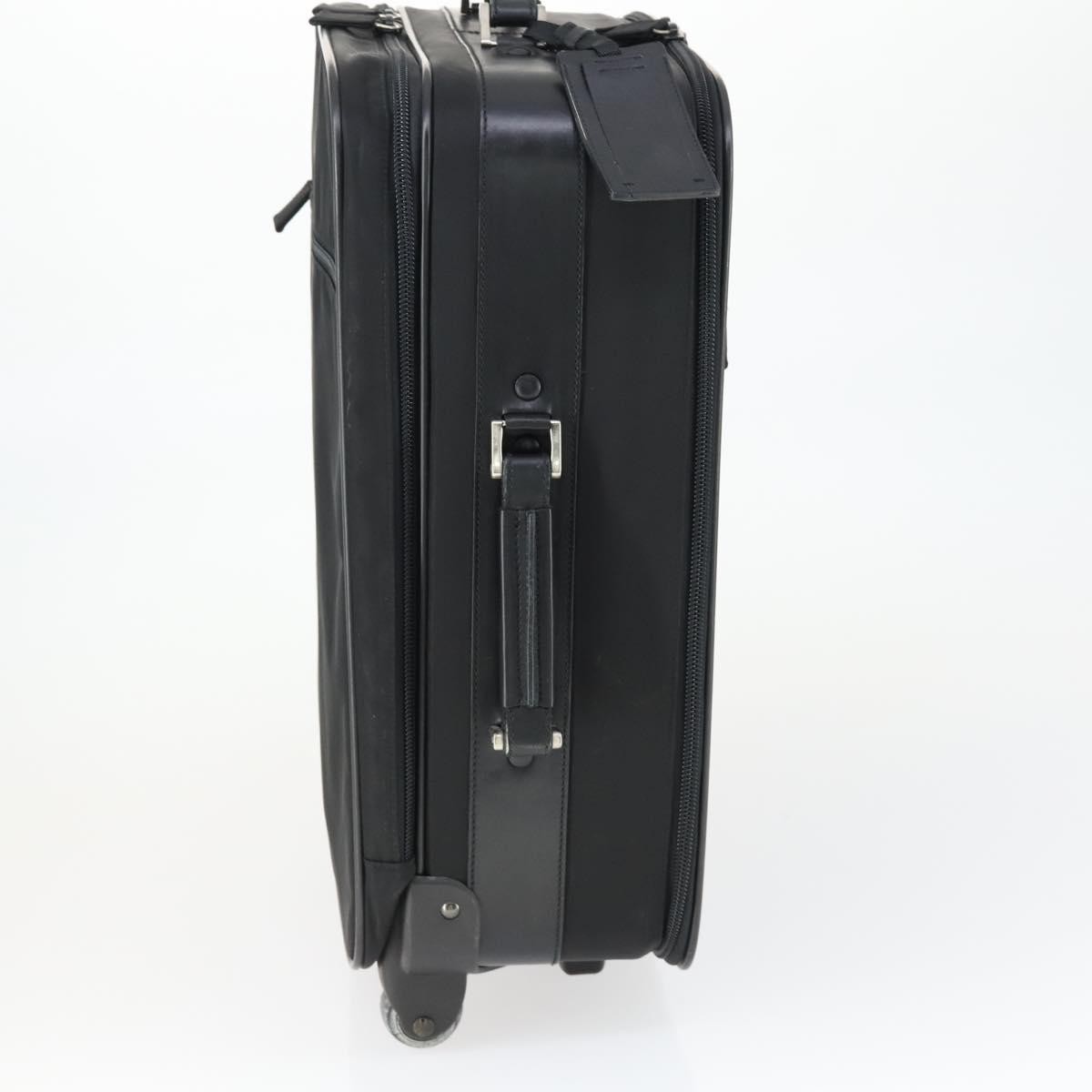 Prada Trolley Rolling Luggage Black Good condition - Inside View