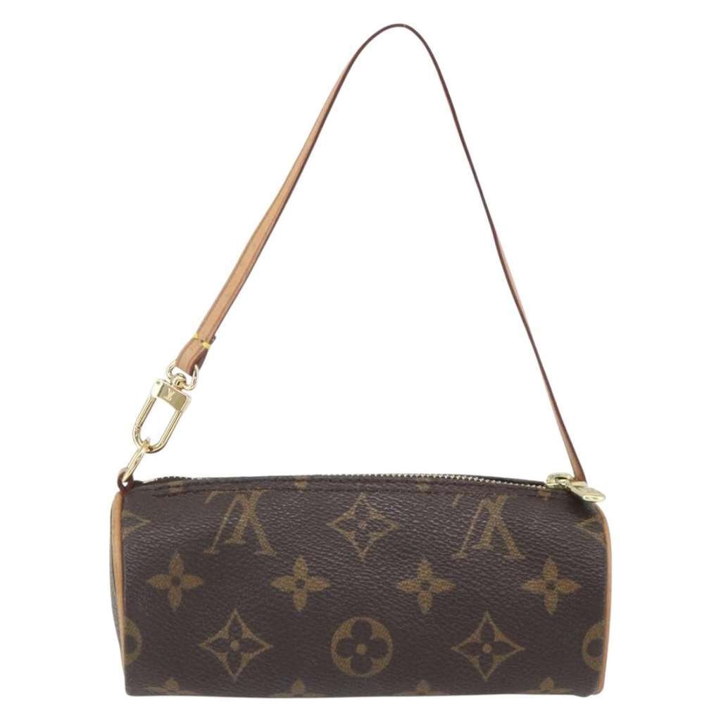 Louis Vuitton Papillon Pochette Brown Canvas Good condition - Back View