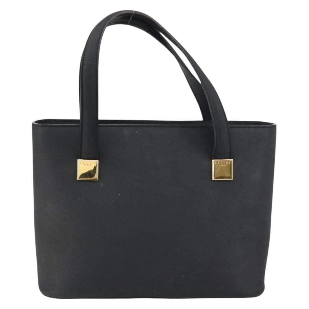 Celine Handbag Black Leather Good condition - Back View