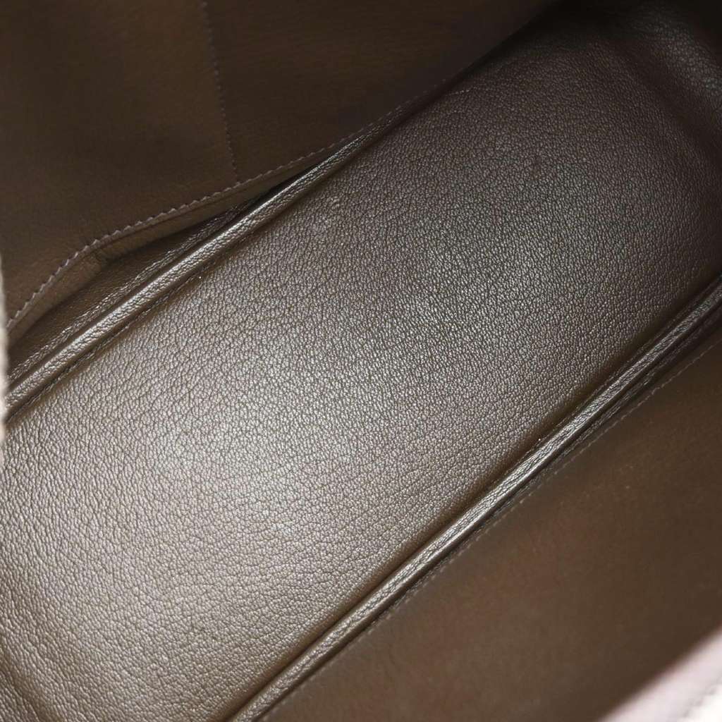 Hermès Plume Bag Brown Leather Good condition - Inside View