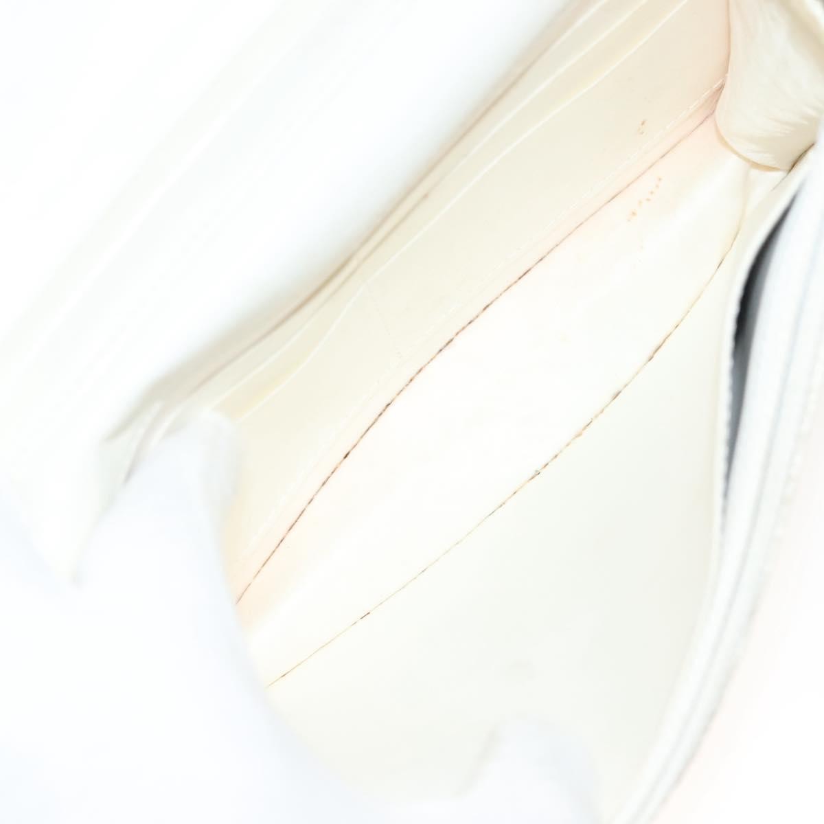 Chanel Wallet on Chain White Tweed Good condition - Box View