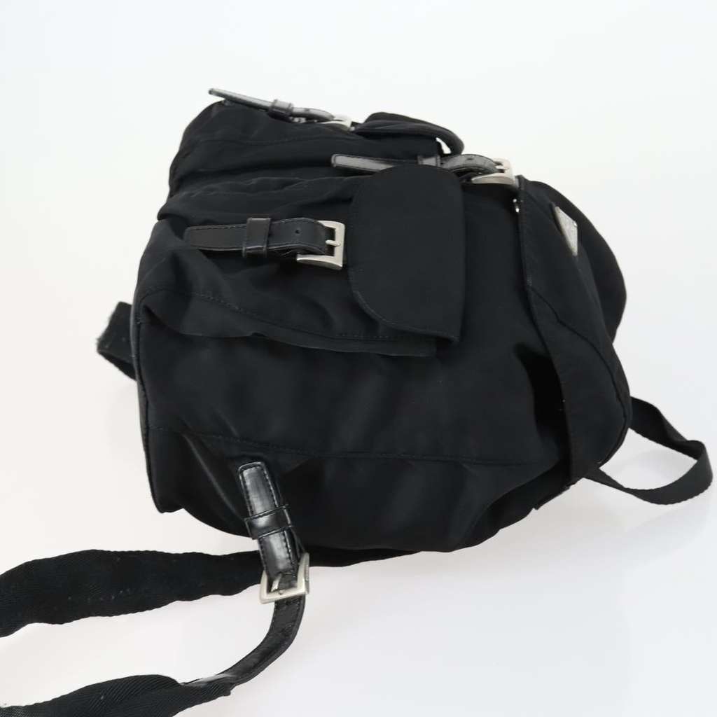 Prada Vela Double Front Pocket Backpack Black Good condition - Inside View