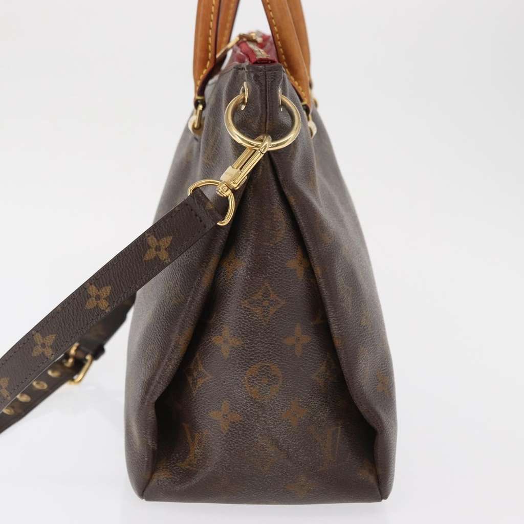 Louis Vuitton Pallas Tote Brown Canvas Good condition - Inside View