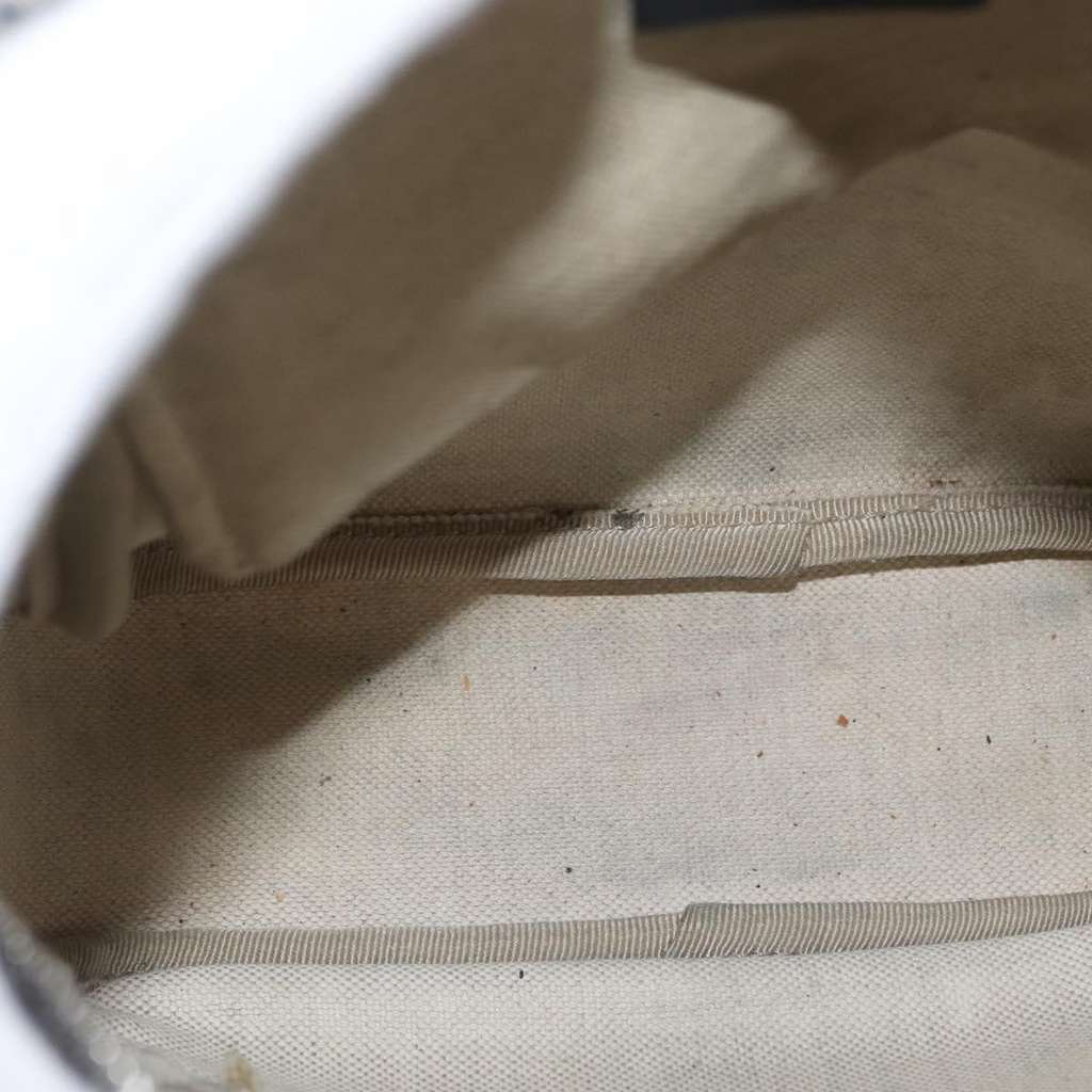 Gucci Front Zip Messenger Navy Canvas Good condition - Box View