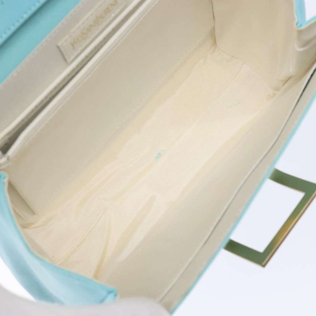 Saint Laurent Vintage Shoulder Bag Blue Canvas Good condition - Box View