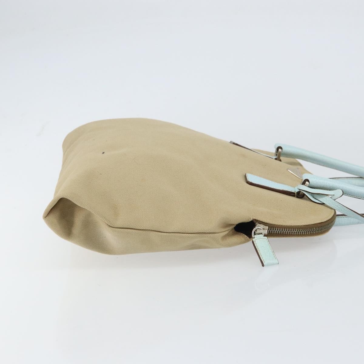 Prada Vintage Handbag Beige Canvas Good condition - Inside View