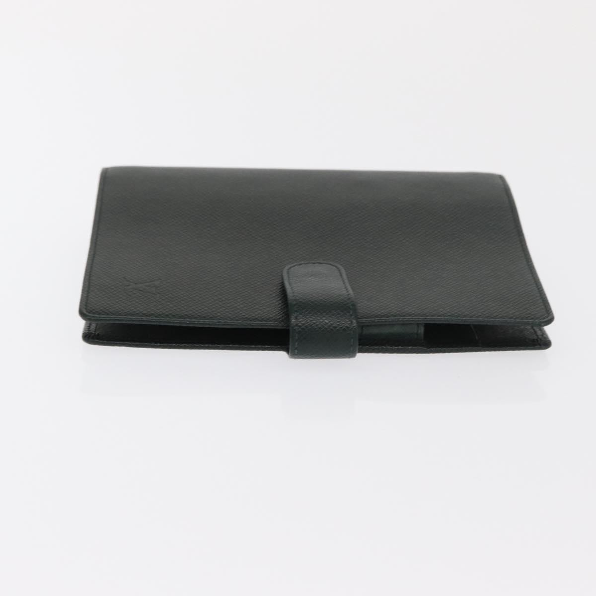 Louis Vuitton Agenda Cover Green Leather Good condition - Inside View