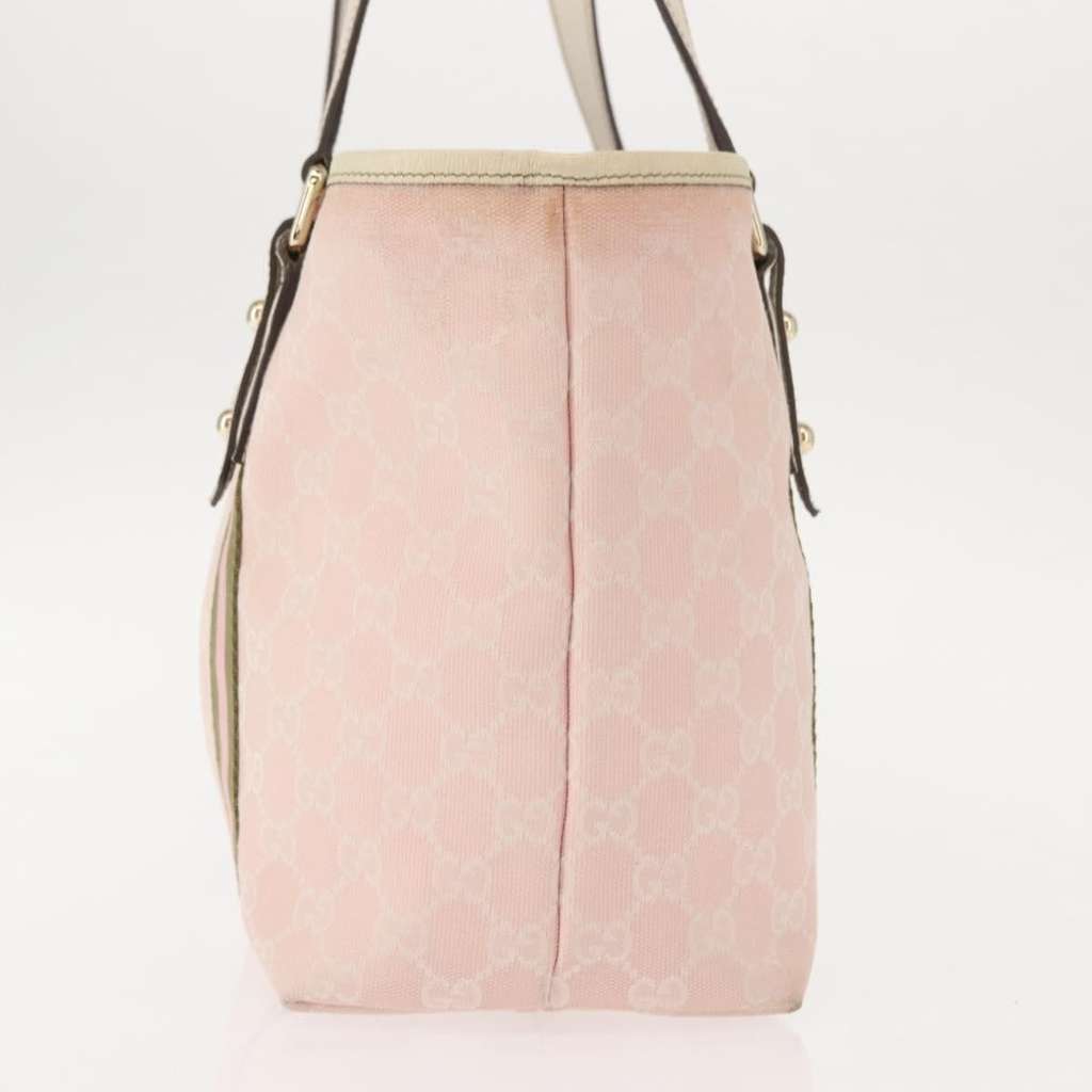 Gucci Jolicoeur Tote Pink Canvas Good condition - Inside View
