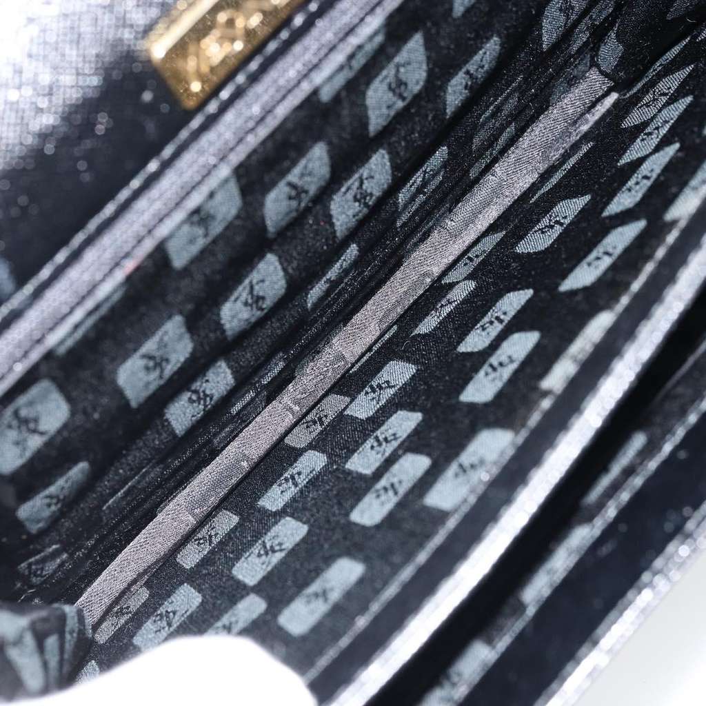 Saint Laurent Vintage Handbag Black Leather Good condition - Box View