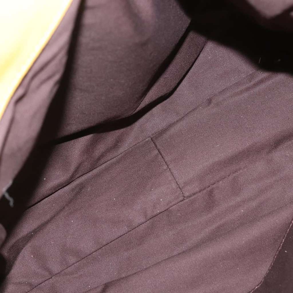 Burberry Blue Label Tote Bag Yellow Leather Good condition - Box View