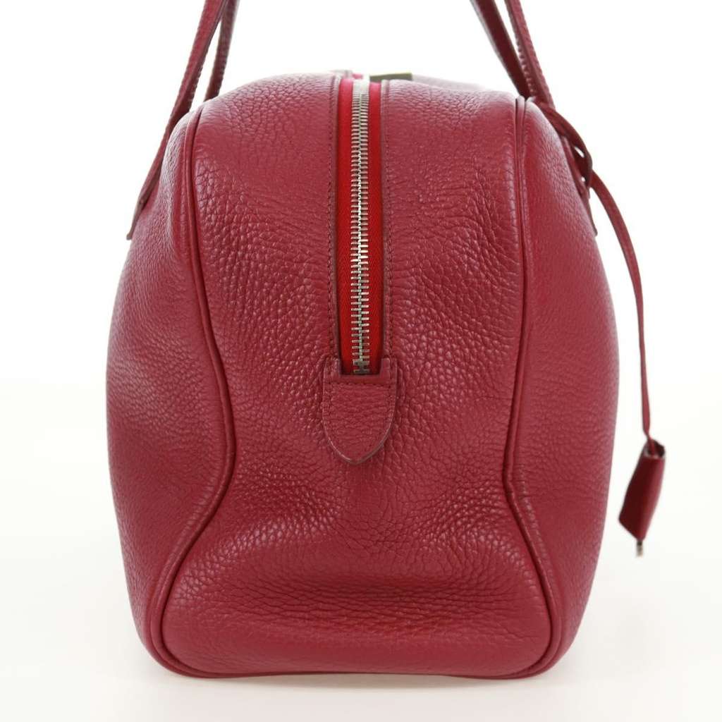 Hermès Victoria II Bag Red Leather Good condition - Model View