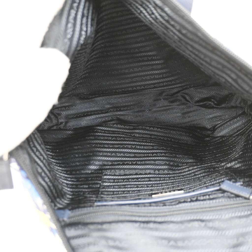 Prada Convertible Zip Tote Blue Good condition - Box View