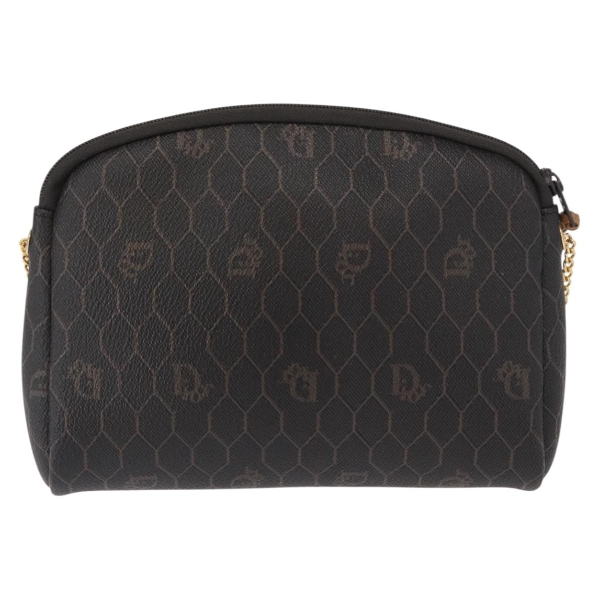 Christian Dior Vintage Honeycomb chain Other Canvas Good condition - Back View