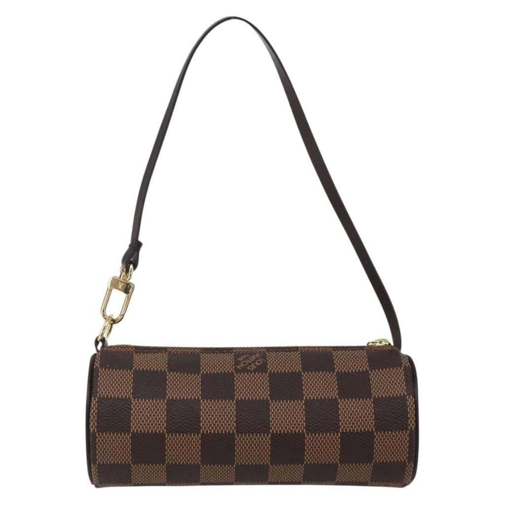 Louis Vuitton Papillon Pochette Brown Canvas Very good condition - Back View