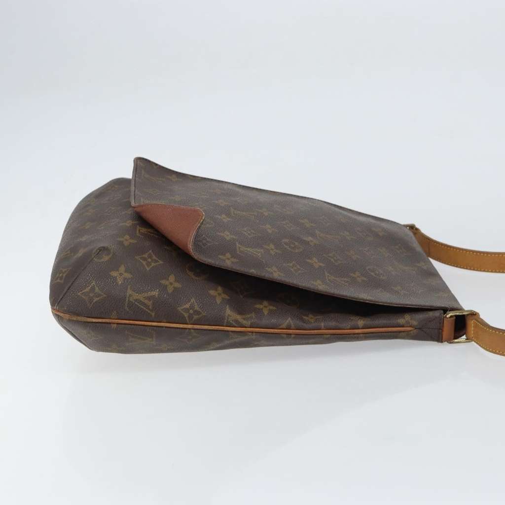Louis Vuitton Musette Salsa Handbag Brown Canvas Good condition - Inside View
