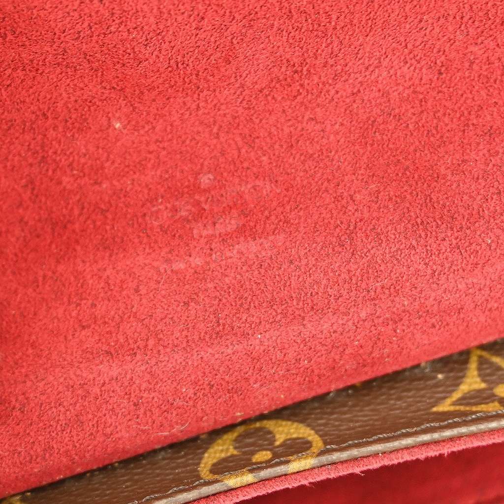 Louis Vuitton Sonatine Handbag Brown Canvas Good condition - Model View