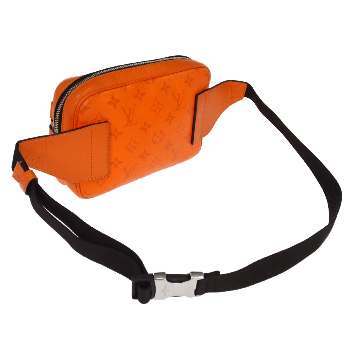 Louis Vuitton Outdoor BumBag Orange Leather Good condition - Back View