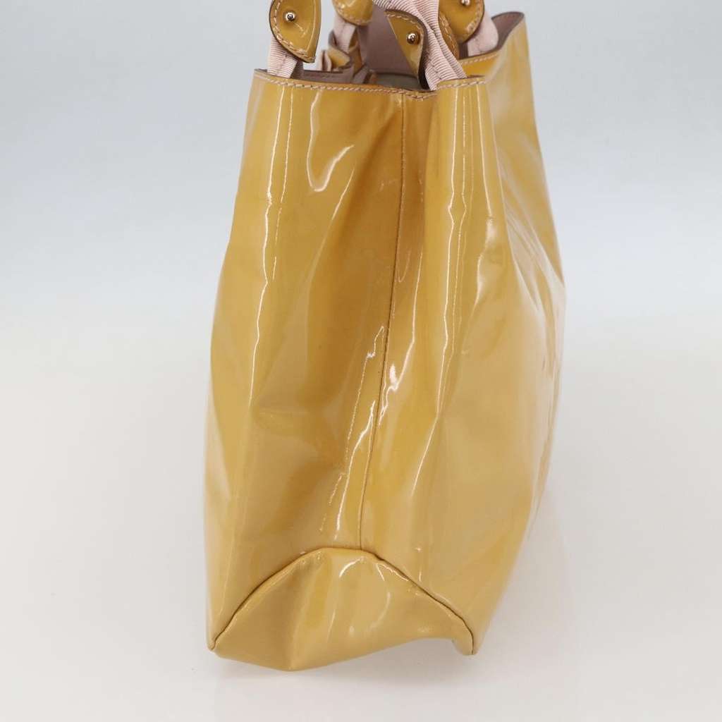 Salvatore Ferragamo Vala Handbag Yellow Good condition - Model View