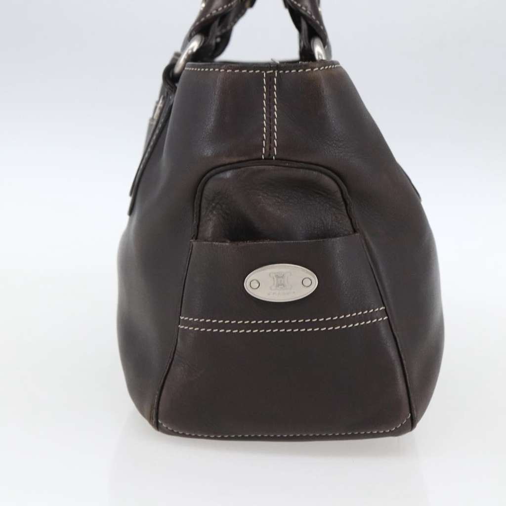 Celine Boogie Satchel Brown Leather Fair condition - Inside View